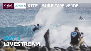 Livestream Day 1  GKA KiteSurf World Cup Cape Verde 2024 [upl. by Dinny]