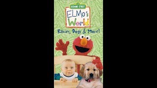 Closing to Elmos World Babies Dogs and More 2000 VHS [upl. by Enaled646]