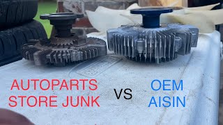 80 Series Land Cruiser Hub Stud Replacement Steering Box Adjustment and Fan Clutch Replacement [upl. by Reffotsirk]