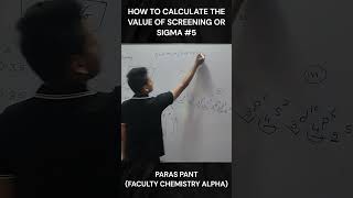 HOW TO CALCULATE SCREENING  SHIELDING EFFECT SHORT 5 SHORT maths education dblockelements [upl. by Grossman]