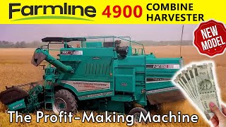 Farmline 4900 Combine Harvester  The Profitmaking Machine [upl. by Sedberry]