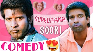 Superaana Soori Comedy Part 1  Podhuvaaga Emmanasu Thangam  Sakalakala Vallavan Appatakar [upl. by Sievert564]