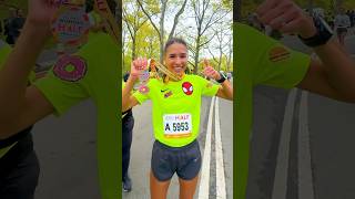 MEDAL MOMENT is always EMOTIONAL 🥹🥇Real Simple WOMEN’S HALF MARATHON in Central Park running [upl. by Flavius]