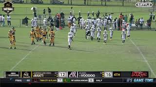 LAUDERDALE LAKES BUGATTI VIKINGS VS ATLANTA ELITE VOODOO8U [upl. by Colvin]