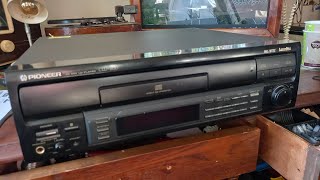 Pioneer CLD1850 laserdisc Player  Loading mech fixed Common Issue [upl. by Nerhtak62]