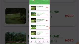 Golf Scheduling and Booking Application Players Side [upl. by Polivy]