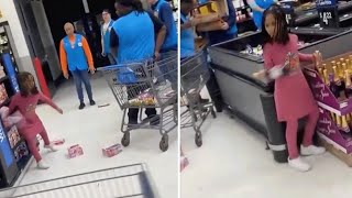 LES ROMPIÓ TODO el escandaloso berrinche de una nena en un supermercado que se volvió viral [upl. by Stenger961]