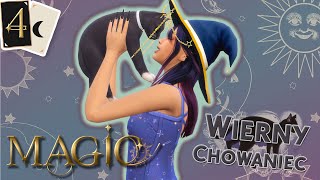 Potężniejsza Magia i Wierny Chowaniec 🐈‍⬛  The Sims 4 🔮Kryształowe Wyzwanie💎  Odc4 [upl. by Yatnahc]