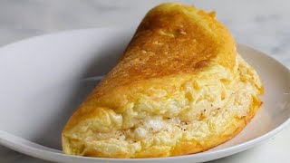 Fluffy Souffle Omelette  TASTY RECIPE [upl. by Crescantia590]