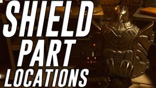 Der Eisendrache SHIELD PART LOCATIONS  How To Craft The Rocket Shield Black Ops 3 Zombies [upl. by Nedarb]