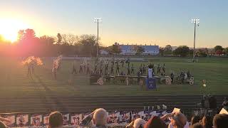 Walkersville High School Marching Band at MMBA event at Williamsport High School on 101924 [upl. by Boni937]