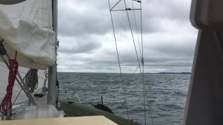 Sailing Eastport to Cross Island Maine [upl. by Atinit]