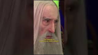 Saruman ve Gandalf Hobbit setinde birlikte değillerdi [upl. by Dyoll]