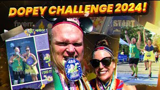 Dopey Challenge 2024 Pushing Limits in the Ultimate Adventure [upl. by Nickolai]