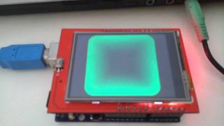 24quot TFT LCD Shield HX8367A [upl. by Borlase]