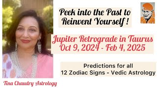 Jupiter Retrograde in Taurus Predictions for all 12 Zodiac signs [upl. by Tomlinson49]