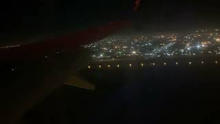 Landing in Ashgabat in Turkmenistan at night 🇹🇲 [upl. by Horton291]