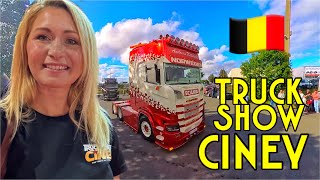 Truckshow Ciney 2024 🇧🇪 the temple of truck shows  Belgium  full red carpet experience [upl. by Lalla]