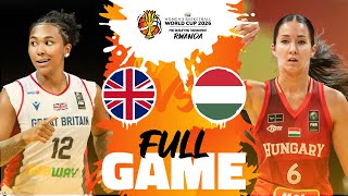 SemiFinals  Great Britain v Hungary  Full Basketball Game  FIBAWWC 2026 PreQualif Tournament [upl. by Robinetta]