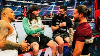 WWE Royal Rumble behind the scenes of The Judegement Day  royal rumble backstage [upl. by Silva]