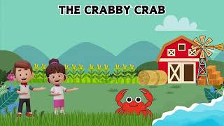 Pinchy Crab Fun Learn About Crabs with Our Fun Song  Baby Toddler Preschool [upl. by Aitak]