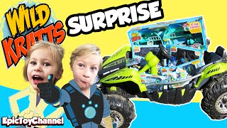 GIANT Wild Kratts SURPRISE  Wild Kratts Tortuga Play Set Creature Powers amp Power Wheels Surprise [upl. by Gatias]