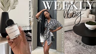 I Made a NEW Friend Loungewear Haul amp New Amazon Decor  WEEKLY VLOG [upl. by Notliw]