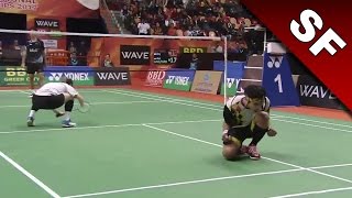 Syed Modi International Badminton C’ships 2017  SF  LuYang vs AngHar HD [upl. by Pulchi]