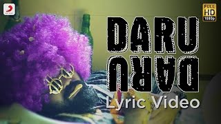 DARU DARU – LYRIC VIDEO  DEEP JANDU FEAT DIVINE amp GANGIS KHAN [upl. by Ancell]