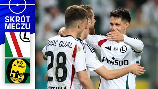 LEGIA  GKS KATOWICE SKRÓT TYLKO 4 KONCERT OFENSYWY WOJSKOWYCH  Ekstraklasa 20242513kolejka [upl. by Stone]