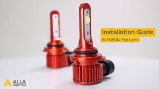 How to Install  Change HB4 9006 LED Fog Lights Bulbs Replacement [upl. by Onairam]