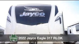 2022 Jayco Eagle 317 RLOK [upl. by Chema]