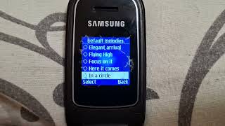 Samsung Galaxy E1150i Ringtones [upl. by Attenej]