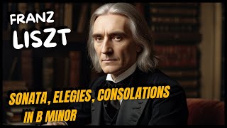 Franz Liszt  Sonata Elegies Consolations in B Minor [upl. by Aliled]