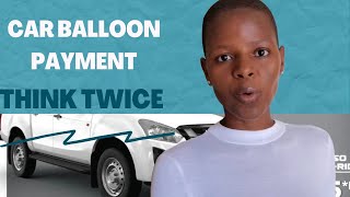 Think Twice About Car Balloon PaymentResidual Value [upl. by Adnole]