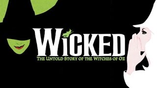 WICKED  Defying Gravity KARAOKE duet  Instrumental with lyrics on screen [upl. by Janina446]