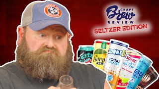 Alabama Boss Tries Hard Seltzers  Craft Brew Review [upl. by Einomrah]