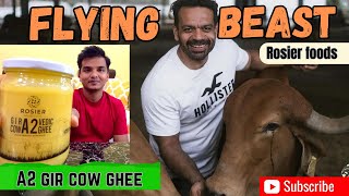 ROSIER FOODS GHEE REVIEW  Finally I Tried Gaurav Taneja Brand ROSIERA2 GirCowGheeFlyingBeast320 [upl. by Ernie288]