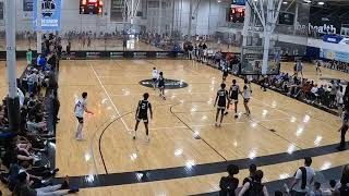 HGSL Elite 8 17u Middlesex Magic Lambros 2025 v Brad Wanamaker Elite 2025  July 13 2024 [upl. by Atteuqahs]