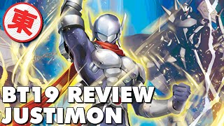 BT19 Card Review  Justimon Cards [upl. by Nolra]