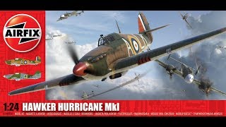 124 Airfix Hawker Hurricane Mk1 [upl. by Yrrat]