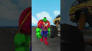 HULK VS SPIDERMAN MATCH WHO IS RICHER 🤑  Marrvel animation shorts spider [upl. by Otsedom]