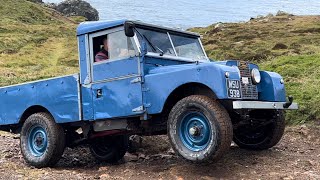 Cornwall Dreckly  Land Rover Series One Club meet  over 100 vehicles LRSOC [upl. by Tterej]