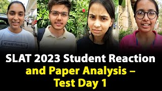 SLAT 2023 Paper Analysis and Student Reaction [upl. by Ananna]