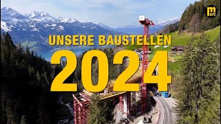 Unsere spannendsten Baustellen 2024 [upl. by Vinny]