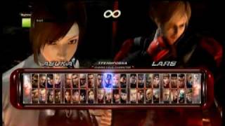 Tekken 6  character select screen [upl. by Maharva]