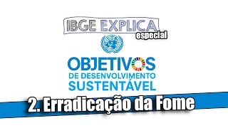 ODS 2 Erradicação da fome • IBGE Explica [upl. by Einwahs]