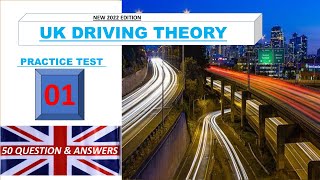 NEW UK DRIVING THEORY TEST 2021 Practice test no 1 Multiple choice 50 Questions and answers [upl. by Cleasta702]