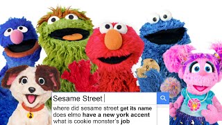 Sesame Street Muppets Answer More of the Webs Most Searched Questions  WIRED [upl. by Calen760]