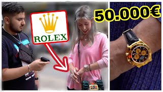 DAS 50000€ OUTFIT VON MUTTER UND TOCHTER 🔥😱💸 WIE VIEL IST DEIN OUTFIT WERT STREET UMFRAGE  MAHAN [upl. by Seidel878]